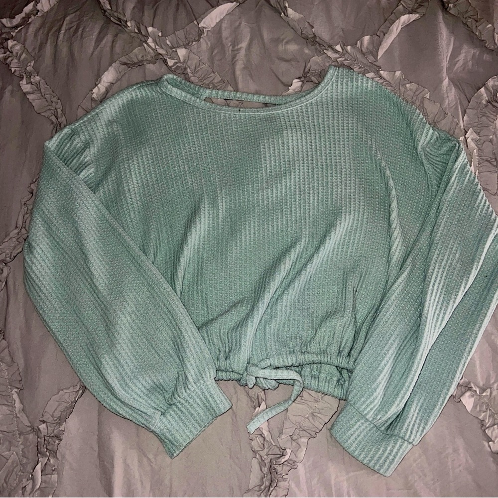 Open Back Cinch Sweater